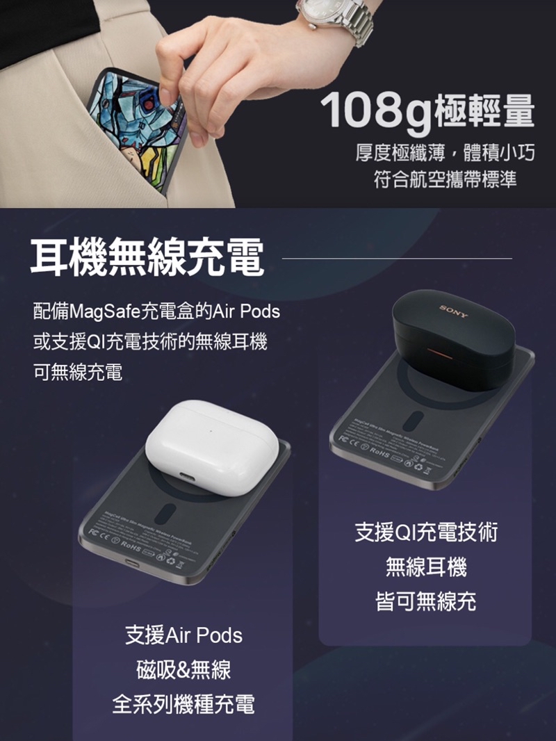 新世紀福音戰士】新客折百 MagCell X EVANGELION 5000mAh 超薄磁吸式無線行動電源 第二彈 | 蝦皮購物