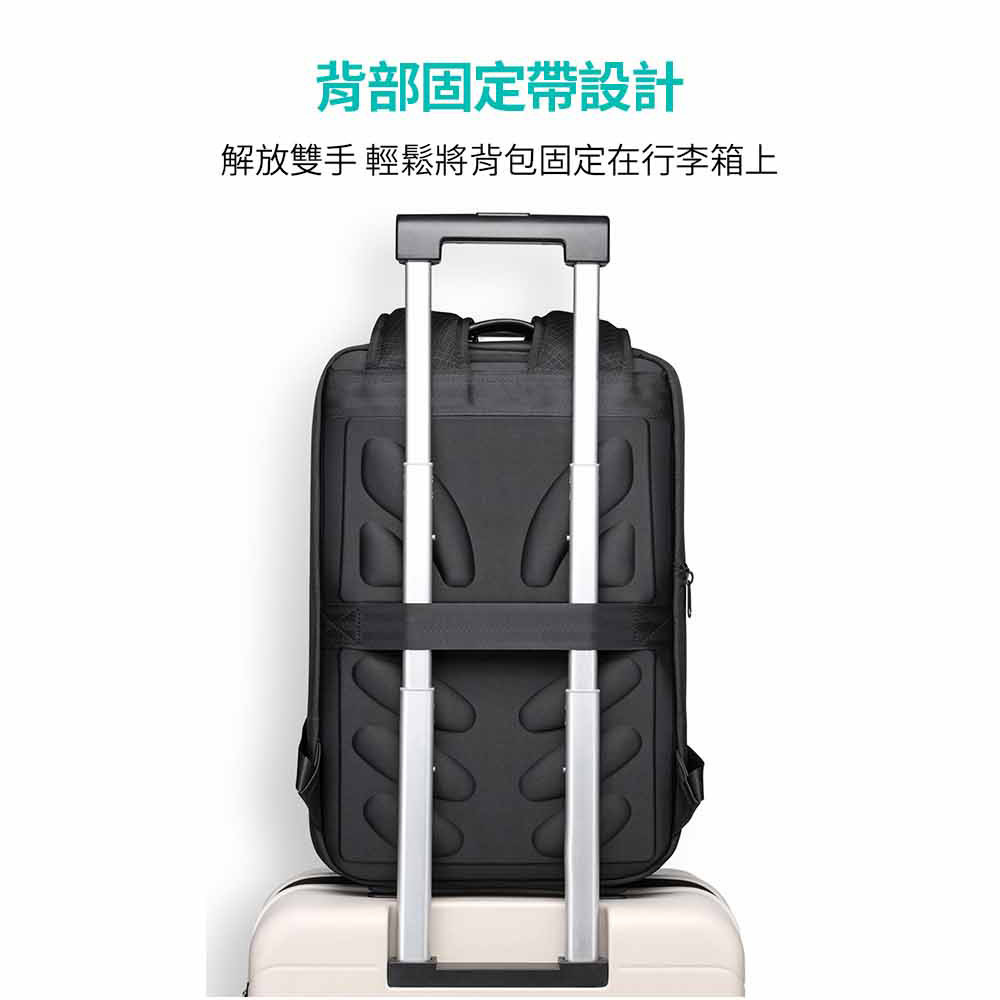 【COTECi】太空系列-刀鋒TSA密碼鎖雙肩包(TSA海關密碼鎖、雙肩包後背包、抗壓防刮外殼、USB充電口) | 蝦皮購物