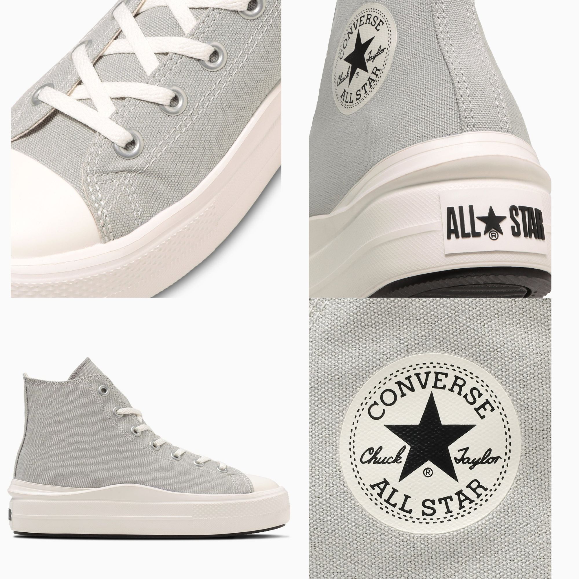 【CHII】日本限定 Converse ALL STAR LIGHT PLTS Ⅱ 高筒 波浪厚底 黑色 白色 淺灰 | 蝦皮購物
