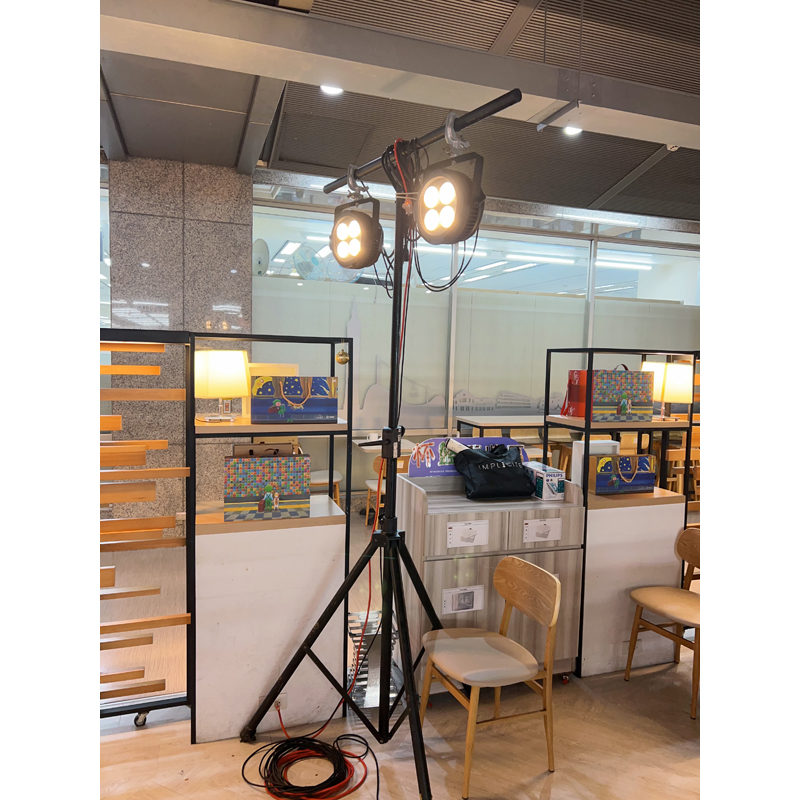 器材出租 LED PAR-面光燈出租每顆$500/日~攝影照明/活動背板照明適用/非販售 | 蝦皮購物