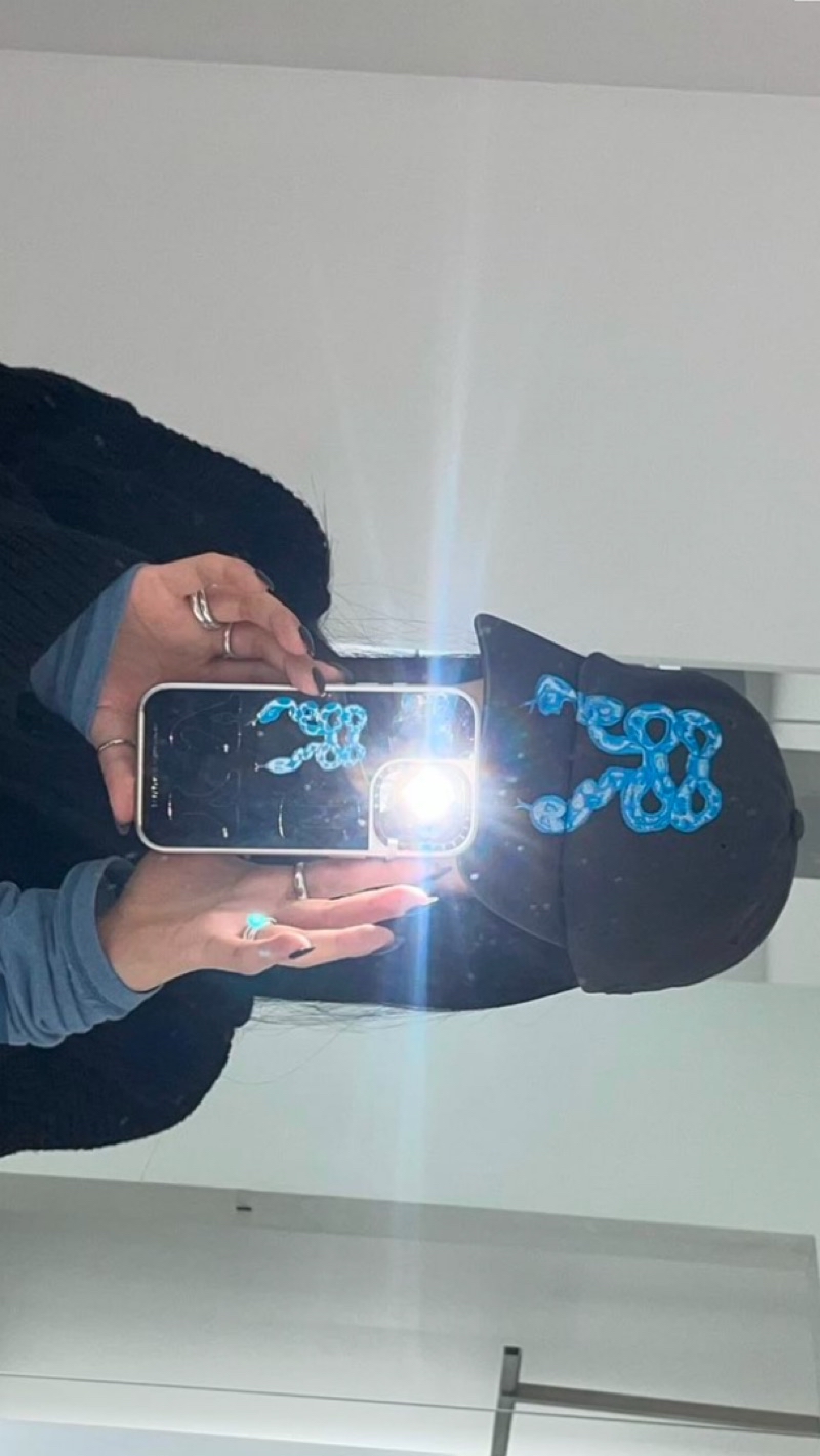 【OPEN YY】BLUE RIBBON SNAKE BALL CAP Open yy Blue Ribbon Snake Ball Cap 차콜 | 후루츠패밀리