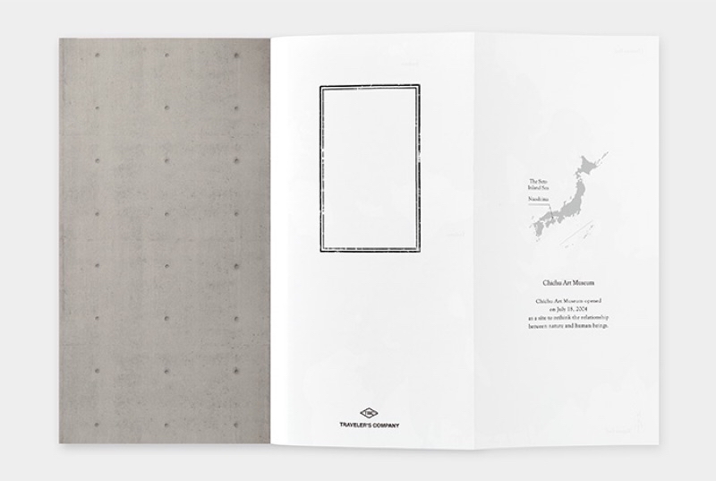 現貨）TN地中美術館限定週邊直島限定旅人筆記本traveler's