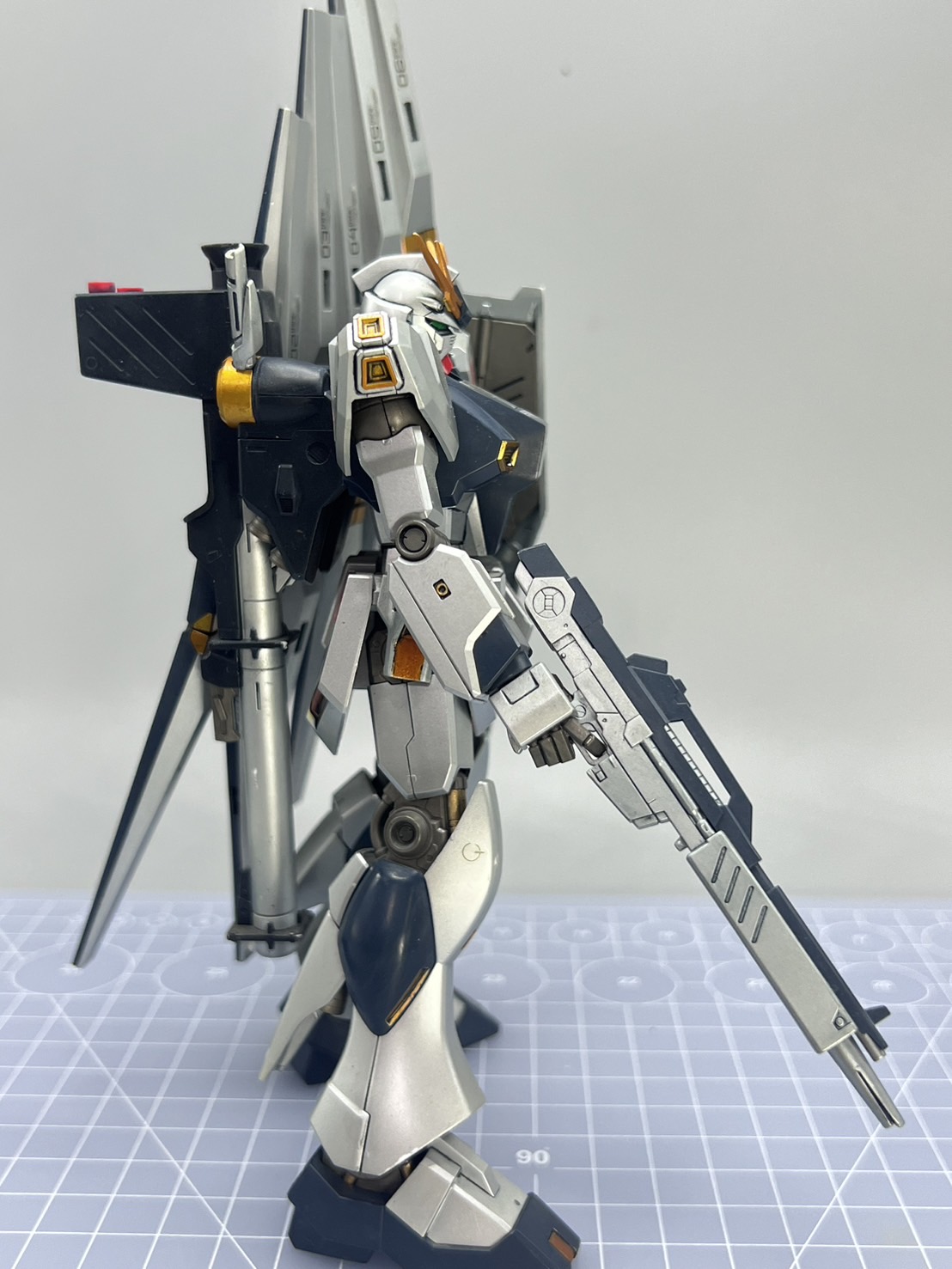 N656【模型出櫃】上色完成 HGUC #86 RX-93 牛鋼 v鋼彈 | 蝦皮購物