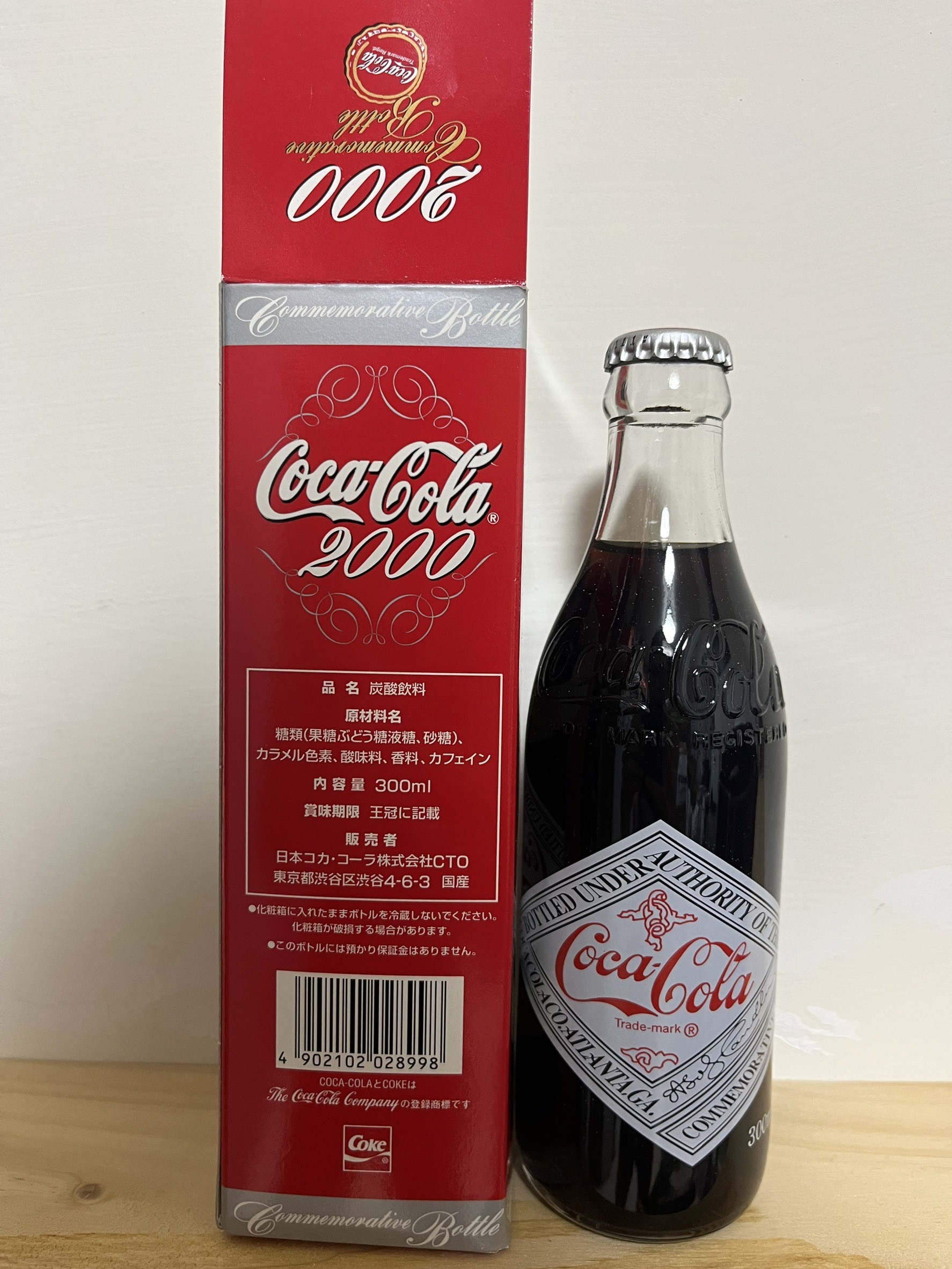 可口可樂 COCA COLA 日本2000年 千禧年紀念瓶 全新滿罐原水 未開 | 蝦皮購物