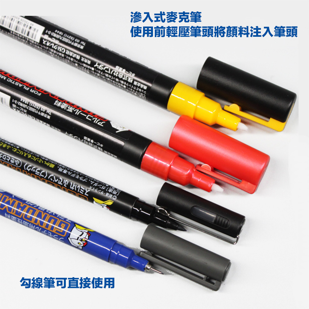 【鋼普拉】現貨 GUNZE 郡氏 GSI 鋼彈麥克筆 GMS 109 124 121 127 125 105 CMS01 | 蝦皮購物