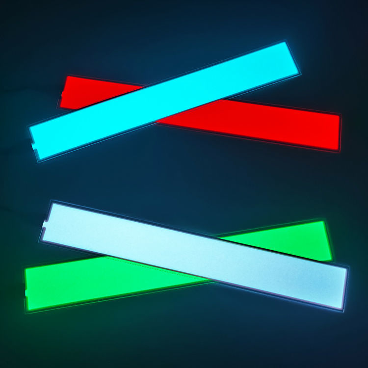 【鑫隆五金】EL冷光片 發光片 超薄LED冷光條 定制 背光冷光板 冷光燈條 12V發光燈片 超薄可剪 3釐米X24釐米 | 蝦皮購物