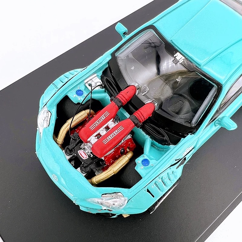 【六四分之一】DCM｜TOYOTA GT86爆改法拉利458引擎 GT 4586｜1/64合金模型車 | 蝦皮購物