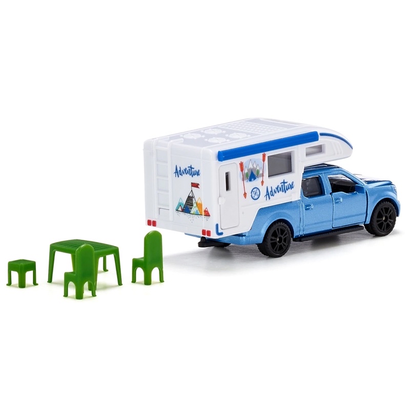 《64SHOP》SIKU｜Ford F-150 Raptor｜福特皮卡F150露營車 可拆卸｜1/64合金模型車 | 蝦皮購物