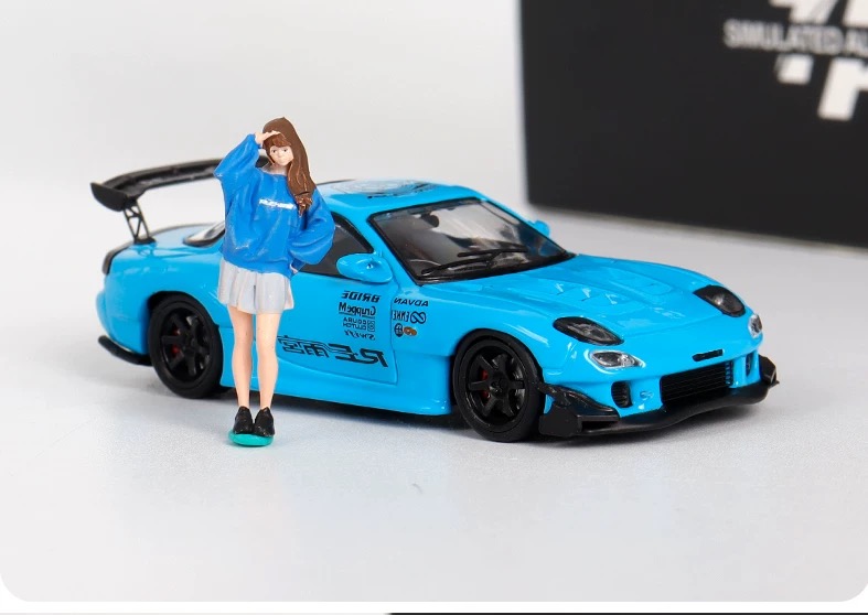 【六四分之一】TPC｜MAZDA RX-7 FD3S Amemiya｜馬自達RX7 RE雨宮｜1/64合金模型車 | 蝦皮購物