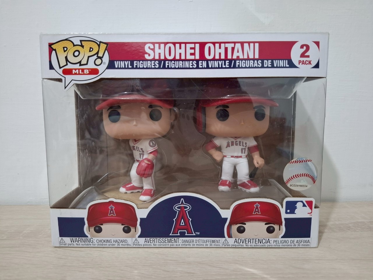 FUNKO POP 2 MLB 大谷翔平 MVP Angeles 天使隊 投打二刀流 模型 公仔 收藏 美國棒球大聯盟 | 蝦皮購物