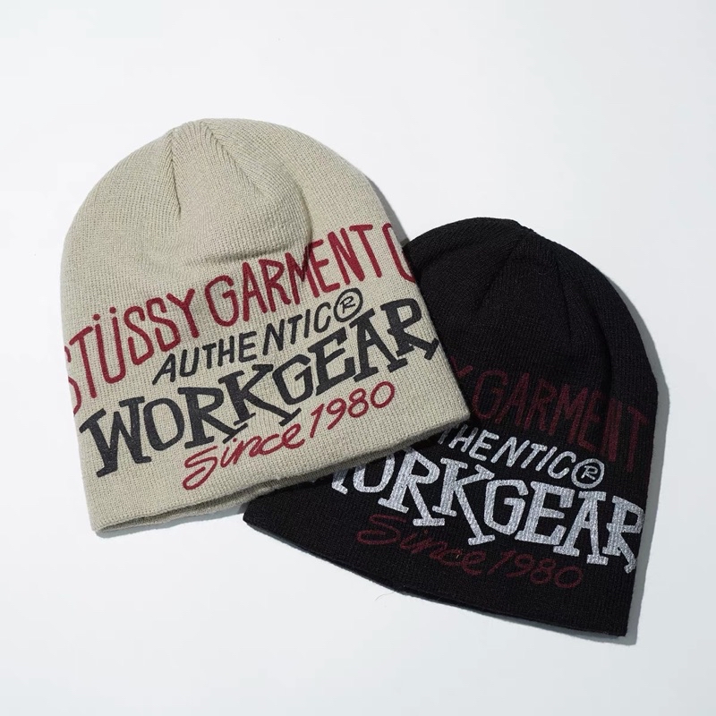 正規品 STUSSY Workgear Print Skullcap STUSSY【送料込】SKULLCAP WORKGEAR PRINT☆ビーニー☆ (STUSSY