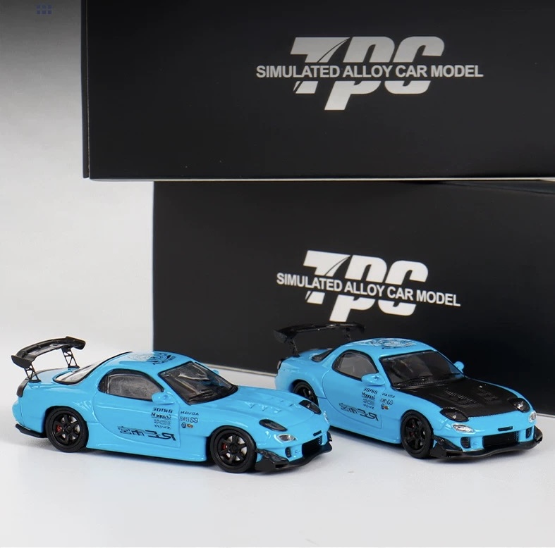 【六四分之一】TPC｜MAZDA RX-7 FD3S Amemiya｜馬自達RX7 RE雨宮｜1/64合金模型車 | 蝦皮購物