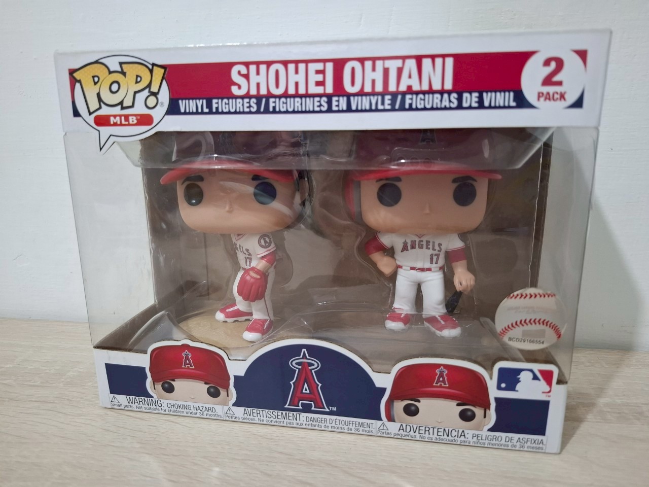 FUNKO POP 2 MLB 大谷翔平 MVP Angeles 天使隊 投打二刀流 模型 公仔 收藏 美國棒球大聯盟 | 蝦皮購物