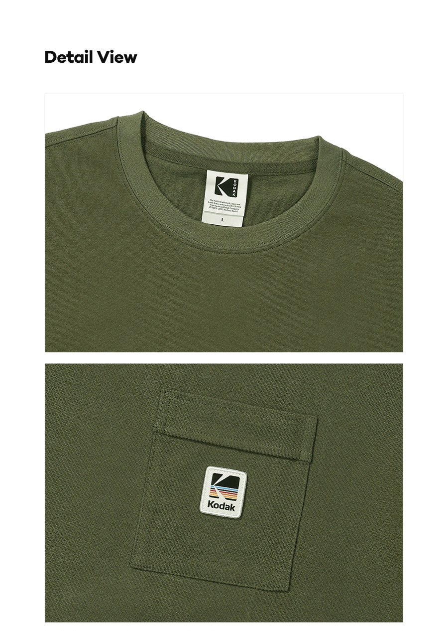 [KODAK] RAINBOW SORONA 半袖Tシャツ (K5223LRS56Y) Kodak | Rainbow Sorona T-Shirt | Yeogi kr | 韓國代購網站