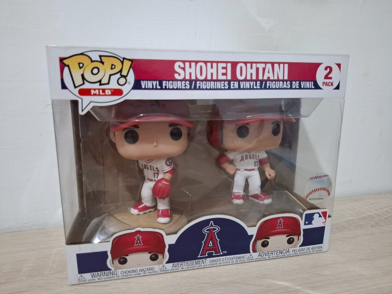 FUNKO POP 2 MLB 大谷翔平 MVP Angeles 天使隊 投打二刀流 模型 公仔 收藏 美國棒球大聯盟 | 蝦皮購物
