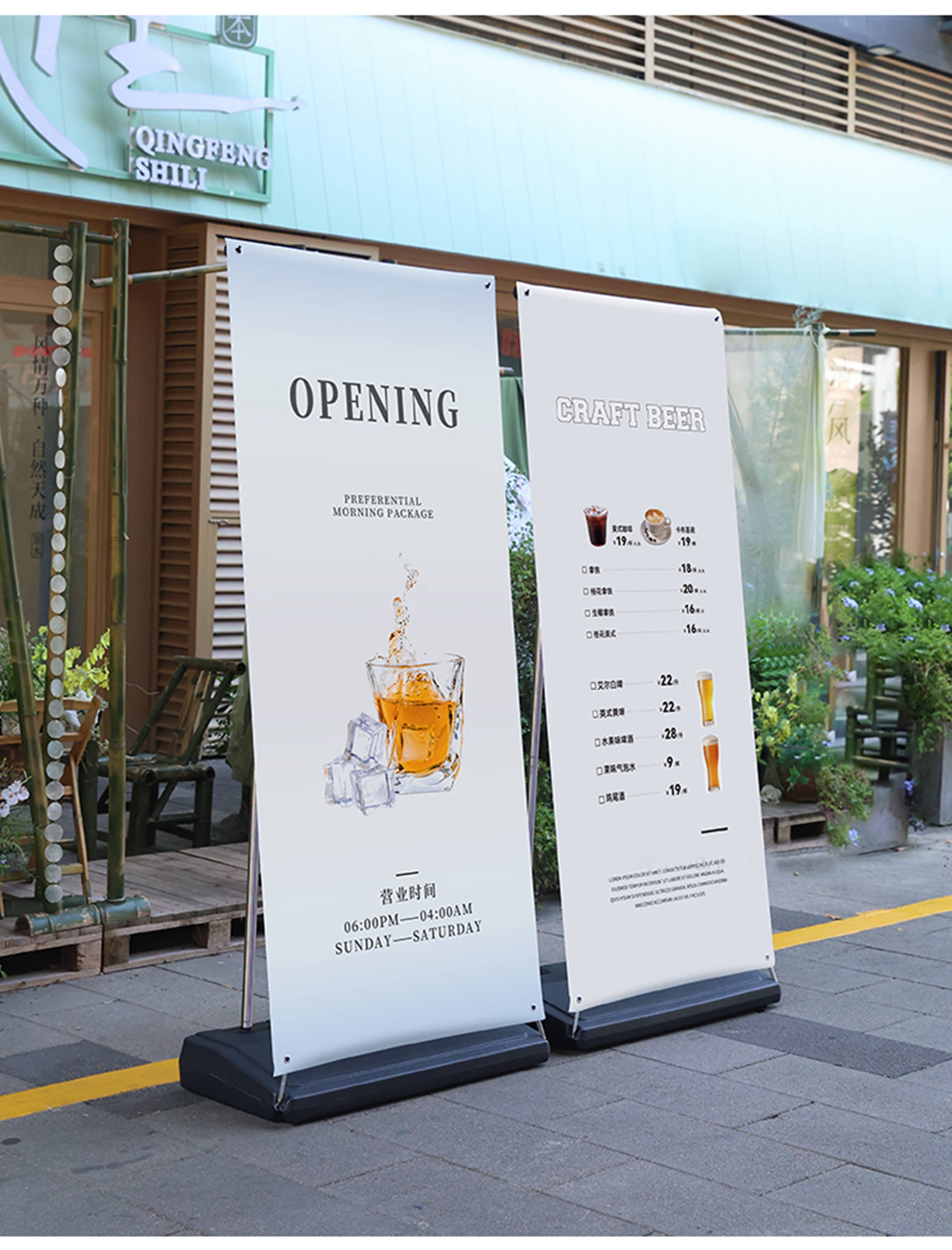 易拉寶展示架 展架80*180立式落地防風 廣告牌 海報架 宣傳展示架 廣告宣傳必備廣告架 | 蝦皮購物