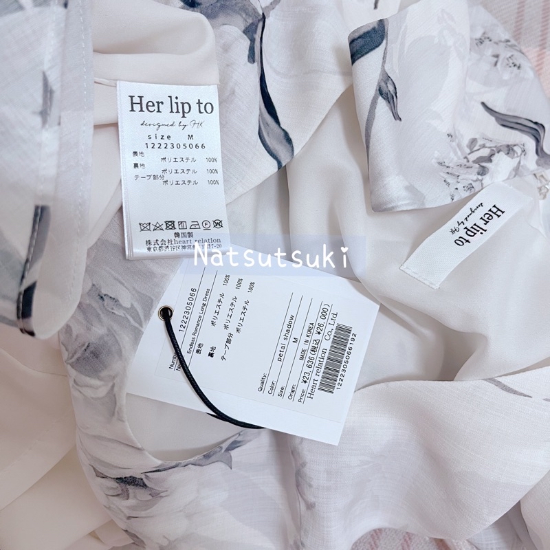 【Her lip to】Endless Romance Long Dress タグ付き herlipto Endless Romance Long Dress - メルカリ