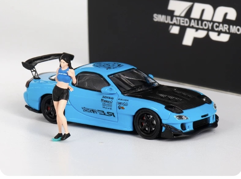 【六四分之一】TPC｜MAZDA RX-7 FD3S Amemiya｜馬自達RX7 RE雨宮｜1/64合金模型車 | 蝦皮購物