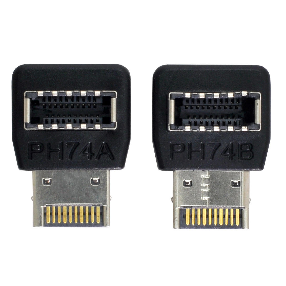 UC-008 USB3.2 USB3.1 Front Panel Header 90度彎頭 Type-E頭10Gbps | 蝦皮購物