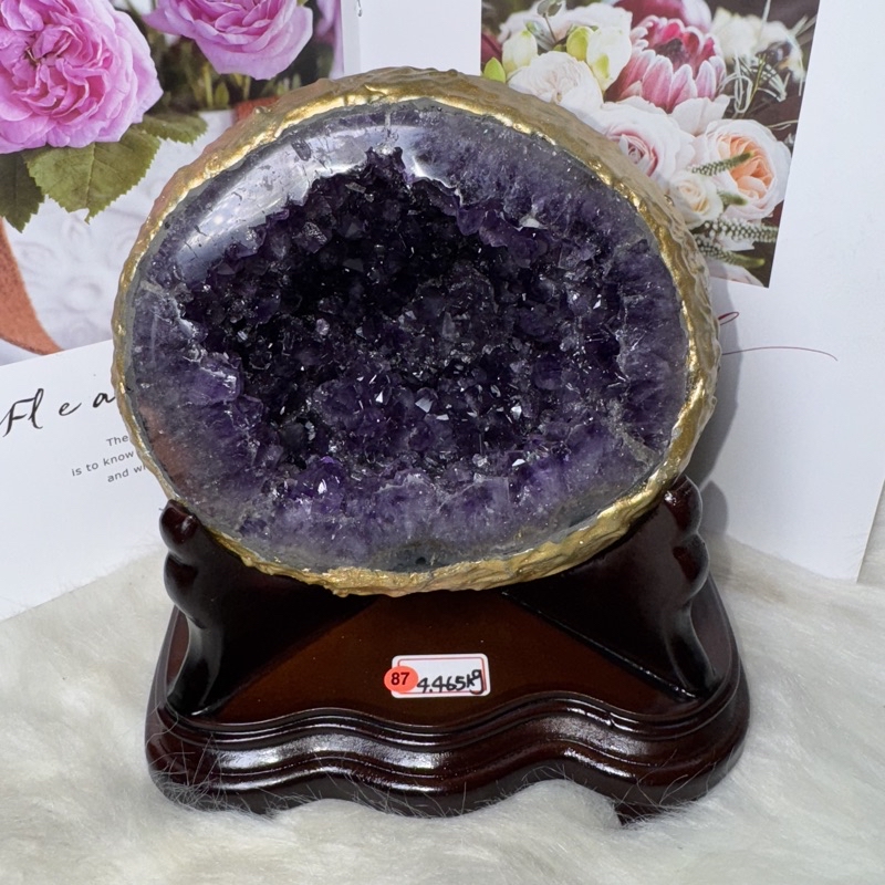 金壁輝煌🤩頂級烏拉圭紫水晶洞ESPa+✨4.465kg❤️多彩瑪瑙開幕 金壁輝煌🤩頂級烏拉圭紫水晶洞ESPa+✨4.465kg❤️多彩瑪瑙開幕