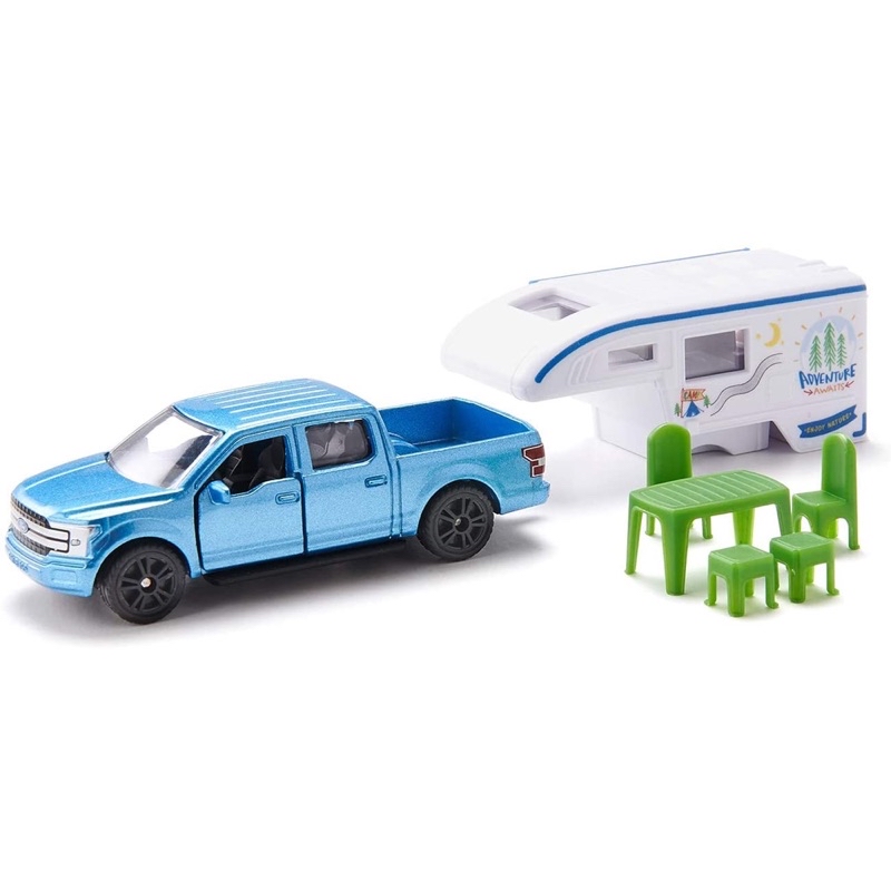 《64SHOP》SIKU 1693｜Ford F-150 Raptor｜福特皮卡F150露營車｜1/64合金模型車 | 蝦皮購物