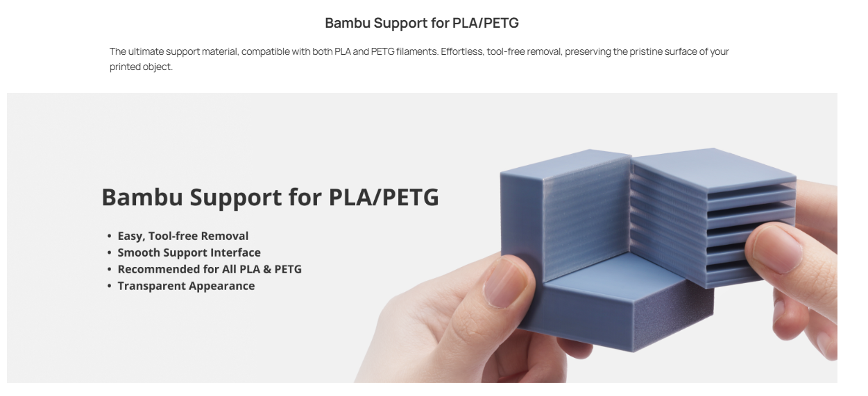 【穿透力3D列印】拓竹 [原廠] Support for PLA/PETG支撐材料含料盤 0.5公斤 台灣現貨 | 蝦皮購物