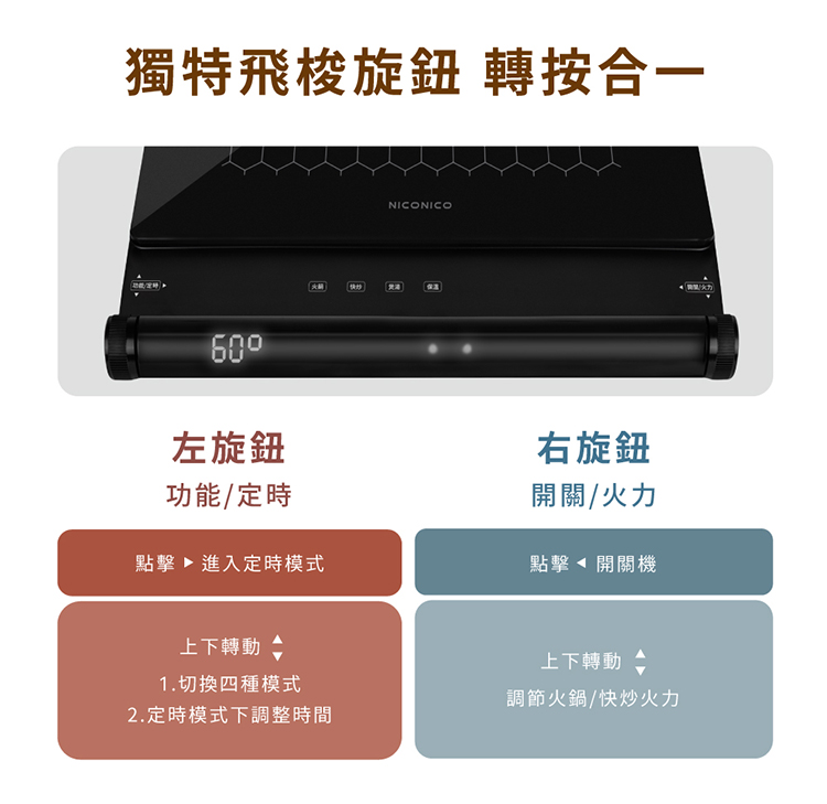【NICONICO】極薄美型IH平板電磁爐(NI-CG2319) | 蝦皮購物