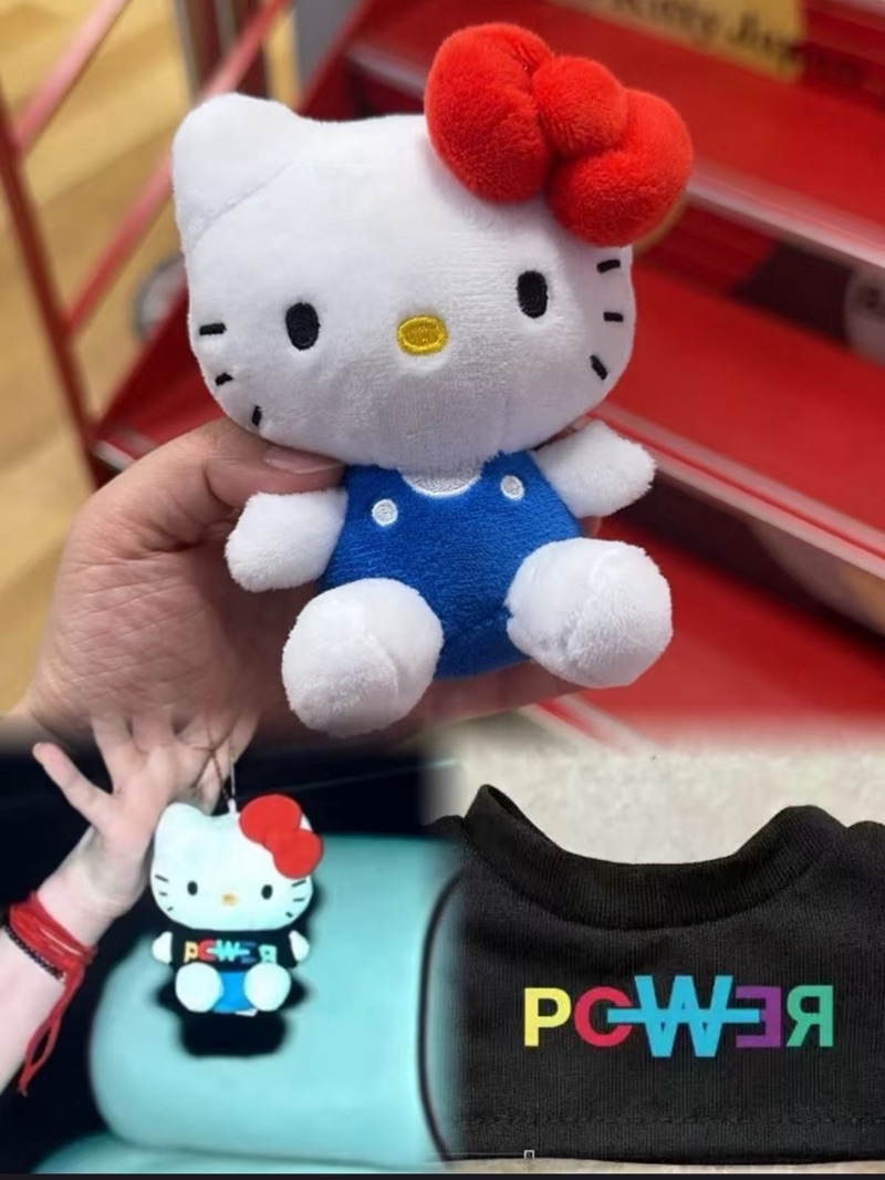 G Dragon 權志龍同款Kitty Verdy x GD聯名 10cm娃衣 大阪限定場週 聯名T 黑 白 45 46 | 蝦皮購物