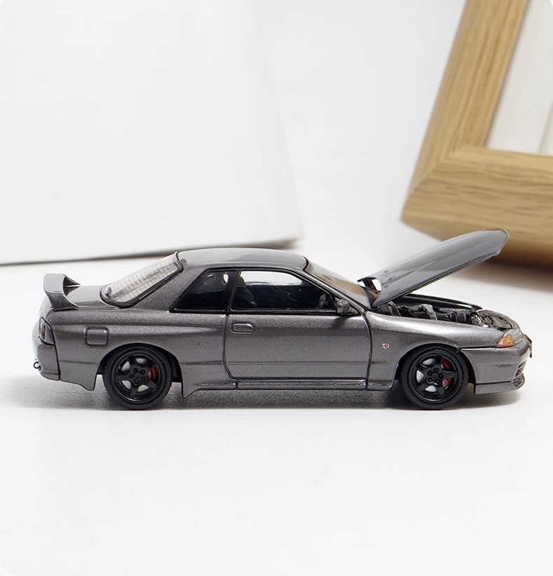 《64SHOP》FH｜NISSAN SKYLINE GT-R BNR32｜GTR R32 開蓋版｜1/64合金模型車 | 蝦皮購物
