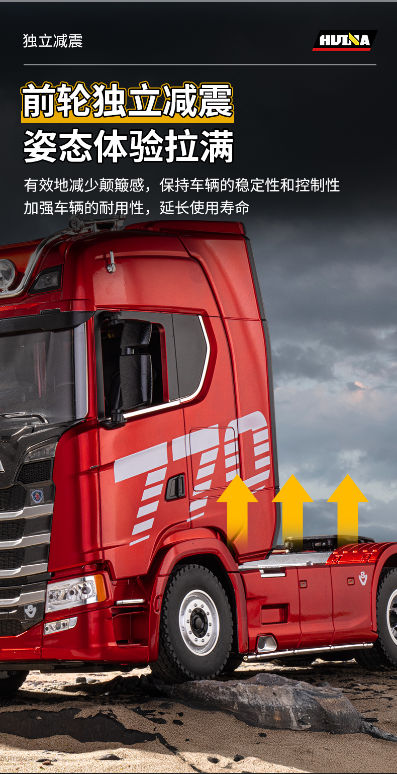 台灣現貨 2025年新款匯納770s遙控拖車斯堪尼亞scania卡車模型板平板車汽車rc玩具禮物牽引501d2拖頭曳版 蝦皮購物 