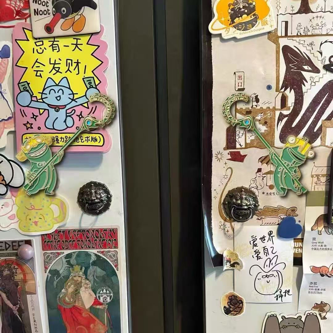 哪吒2魔童鬧海週邊石磯娘娘結界獸磁吸冰箱貼卡通動漫收藏紀念品 | 蝦皮購物