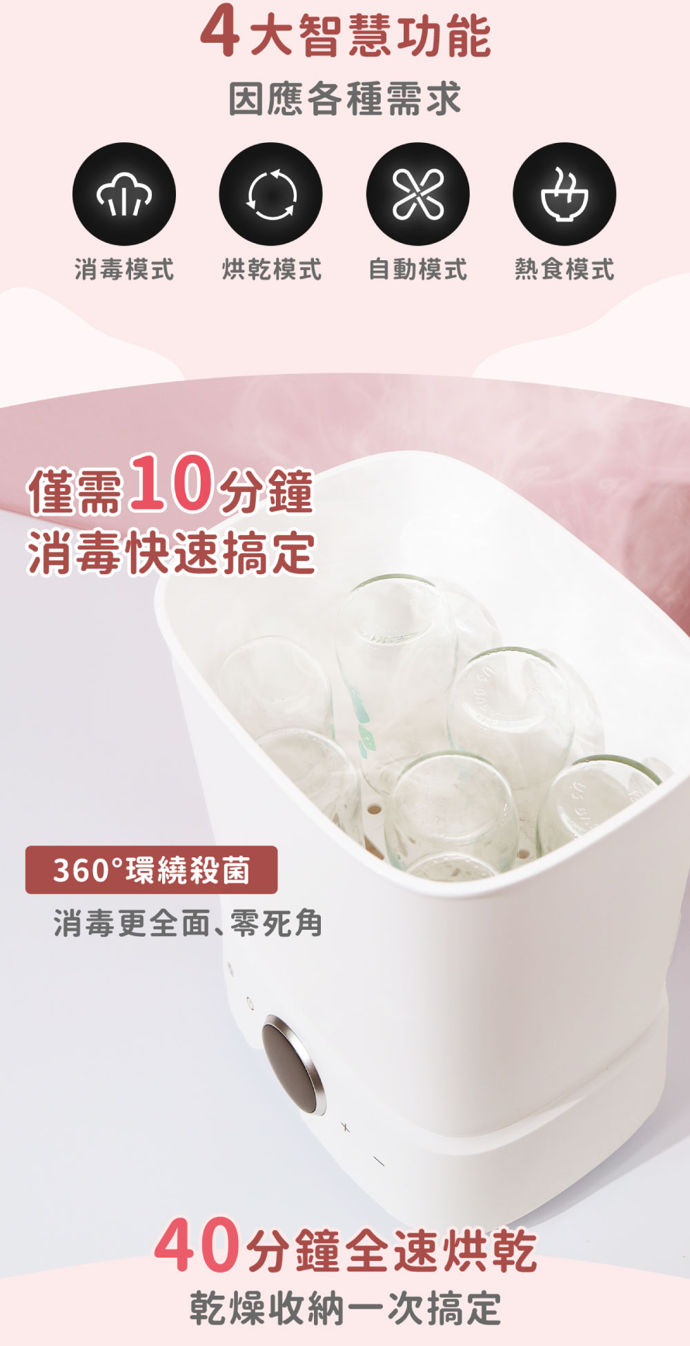 【官方直營】培寶Function+蒸氣烘乾消毒 | 蝦皮購物