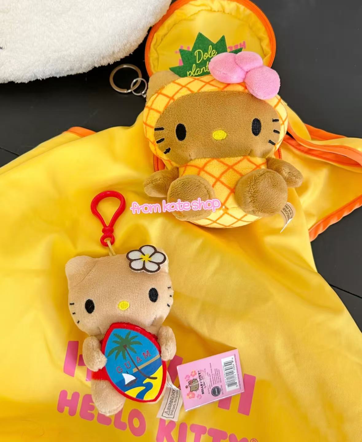 【夏威夷限定】新款黑皮Hello Kitty 黑皮衝浪Kitty 曬黑凱蒂貓 夏日kitty 度假必備 送女友 女生禮物 | 蝦皮購物