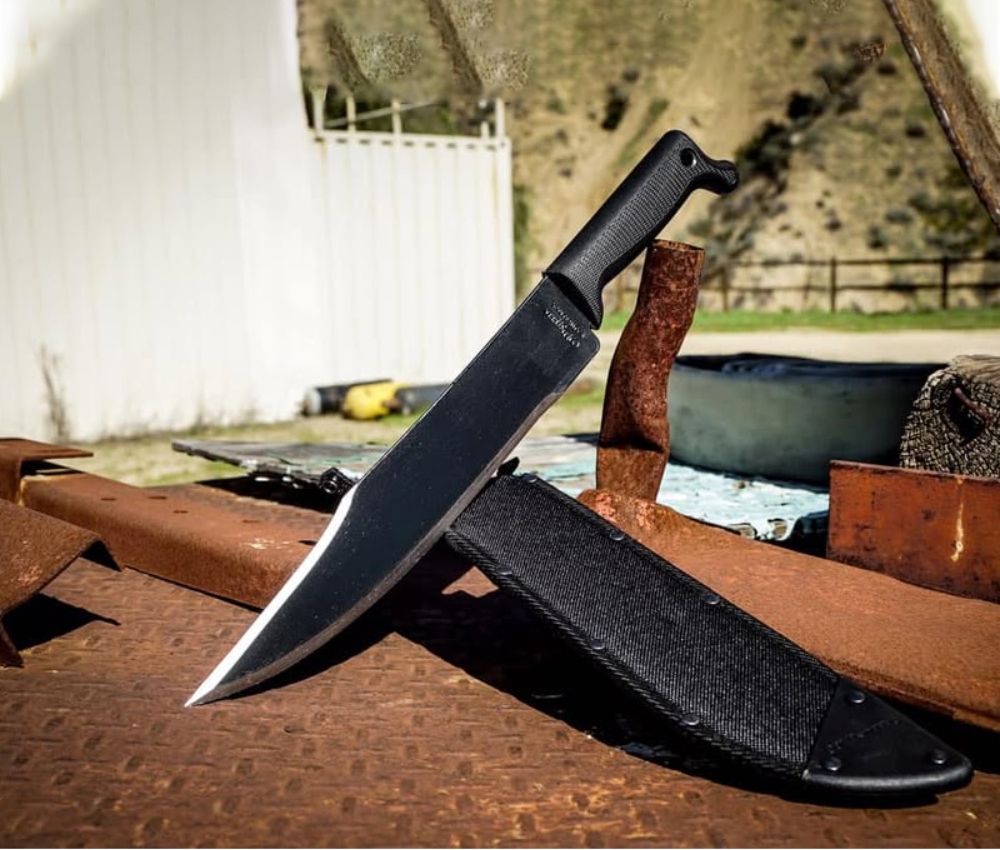 詮國 Cold Steel 多功能工具刀（12 吋刀刃｜附收納套） BOWIE MACHETE | 97BWM12S | 蝦皮購物