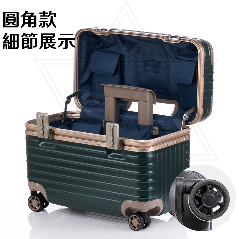 ⭐台灣現貨+免運 機長行李箱 機長箱 登機箱 20吋 鋁框小型行李箱 化妝箱行李箱 攝影箱 拉桿工具箱 商務登機箱 | 蝦皮購物
