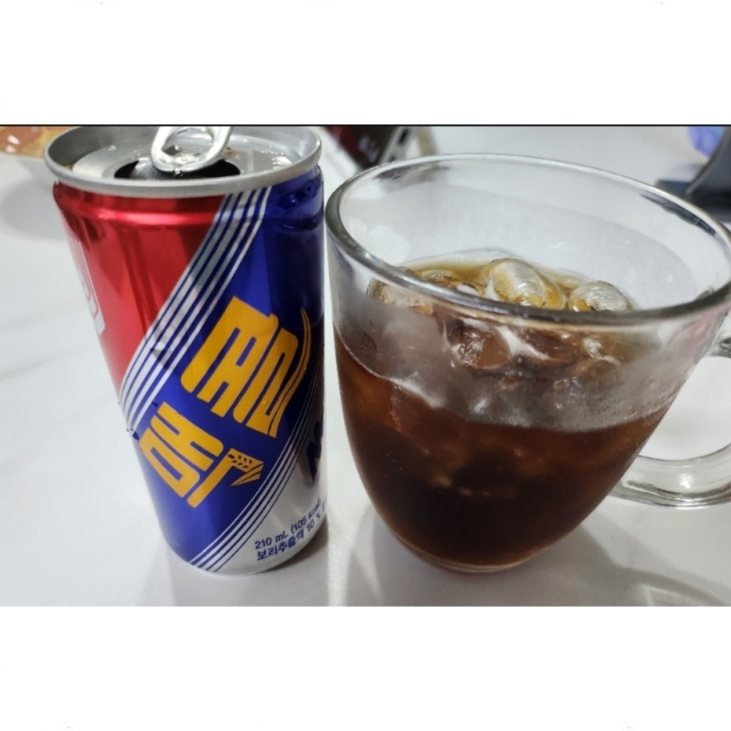 韓國 Mc Col 一和 大麥氣泡飲 190ml【快速出貨】 大麥蘇打 素食認證 原味泉淵 麥香氣泡水 清爽麥香風味 | 蝦皮購物