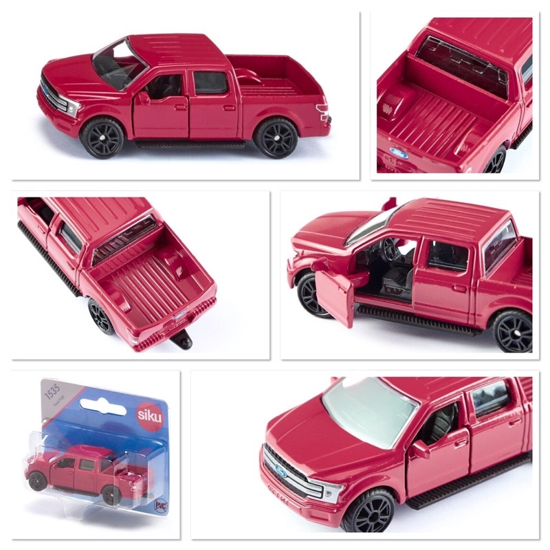 《64SHOP》SIKU｜FORD-150 Raptor｜福特皮卡F150｜車門可開｜1/64合金模型車 | 蝦皮購物