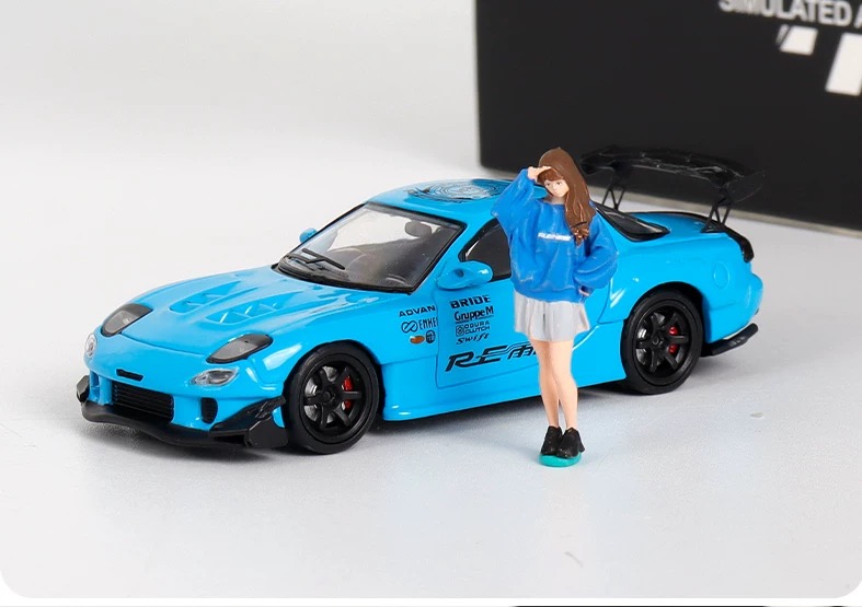 【六四分之一】TPC｜MAZDA RX-7 FD3S Amemiya｜馬自達RX7 RE雨宮｜1/64合金模型車 | 蝦皮購物