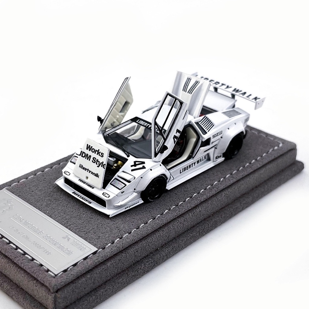 TOPART 1/64 限定 LBWK ランボルギーニ カウンタック 合金開閉
