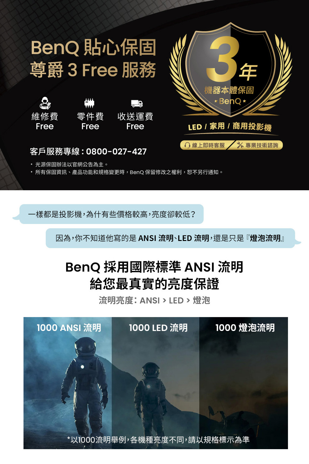 BenQ W2720i 4K HDR家庭劇院投影機 智慧色準導演機 2500流明 AI 影像增強技術