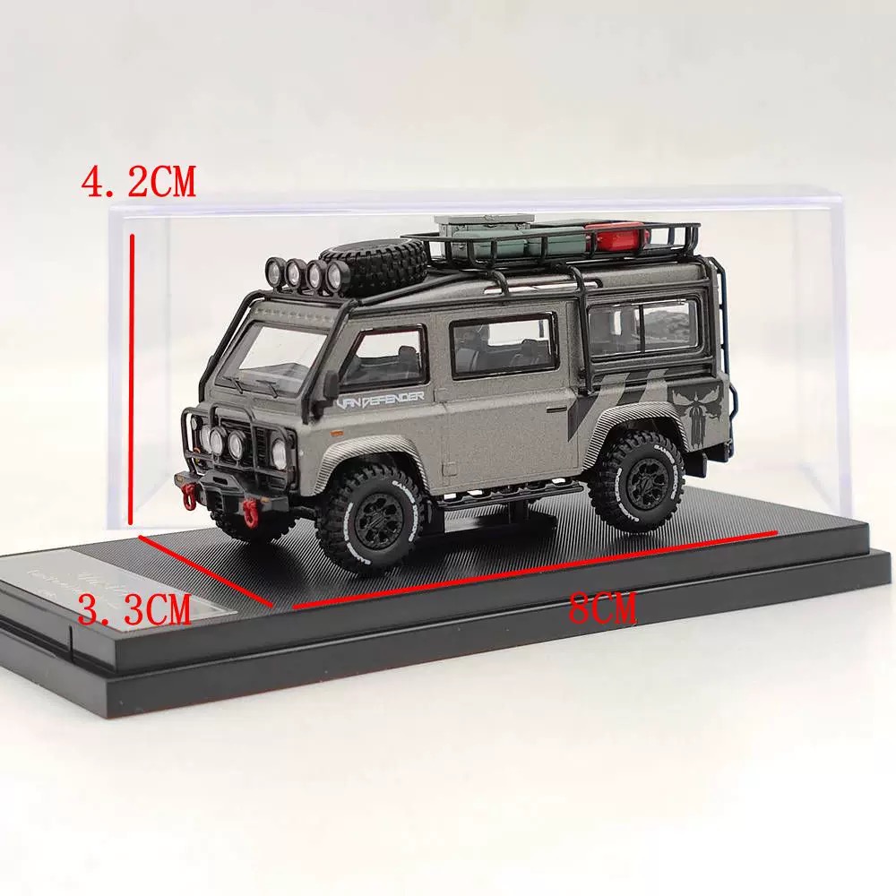 【六四分之一】MASTER｜LAND ROVER DEFENDER VAN｜荒原路華 路虎箱型越野車｜1/64合金模型車 | 蝦皮購物