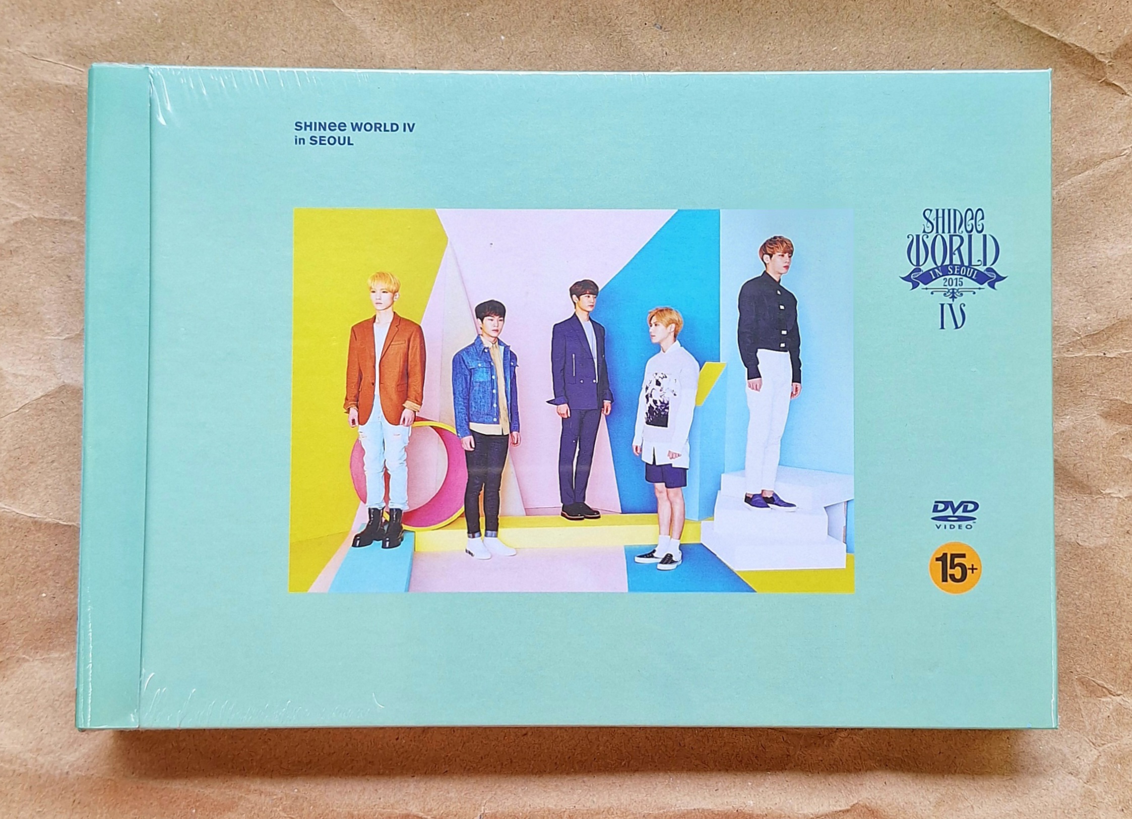 SHINee World IV in Seoul 2DVD 第四場巡迴演唱會台壓繁體中文版