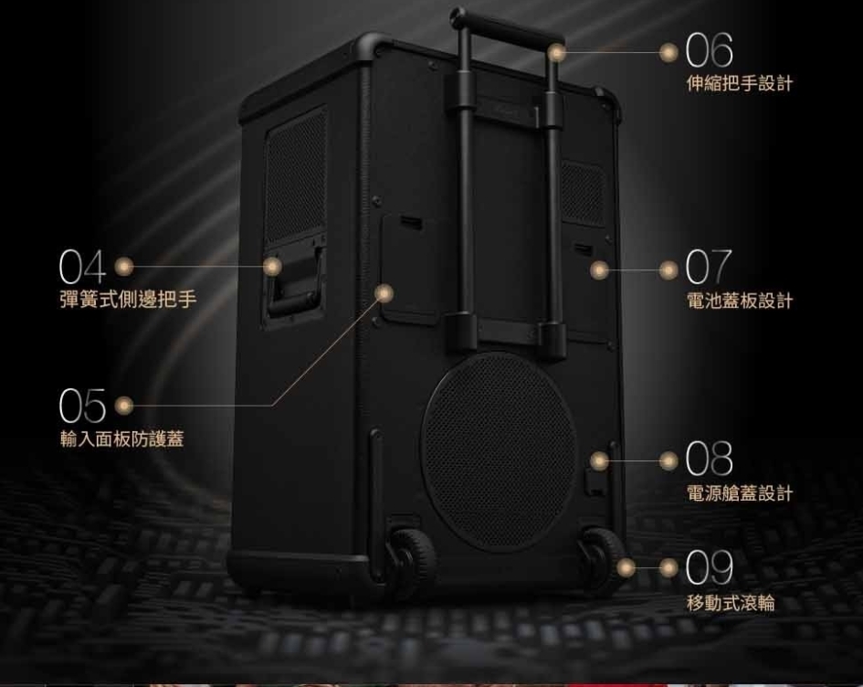 Marshall Bromley 750 可攜式藍牙派對喇叭