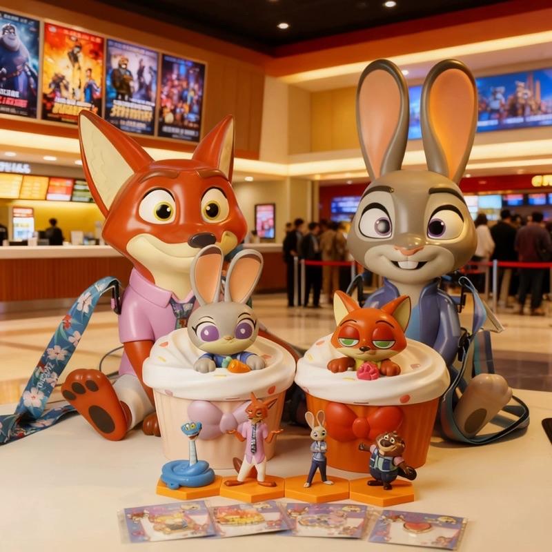 ᴡᴏʟɪʙᴜʏ｜迪士尼正版授權 Zootopia 瘋狂動物城公仔造型杯 | 蝦皮購物
