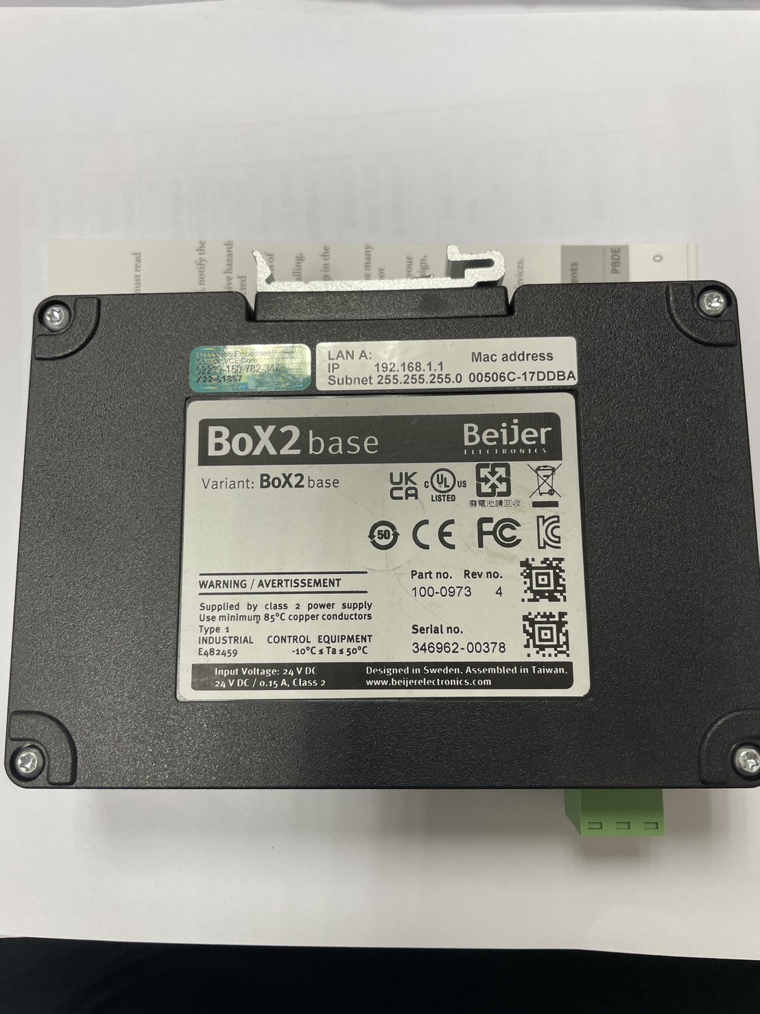（全新）北爾電子Beijer BoX2 base IOT Gateway 網路通訊協定閘道器及資料轉換器 PLC通訊協定 | 蝦皮購物