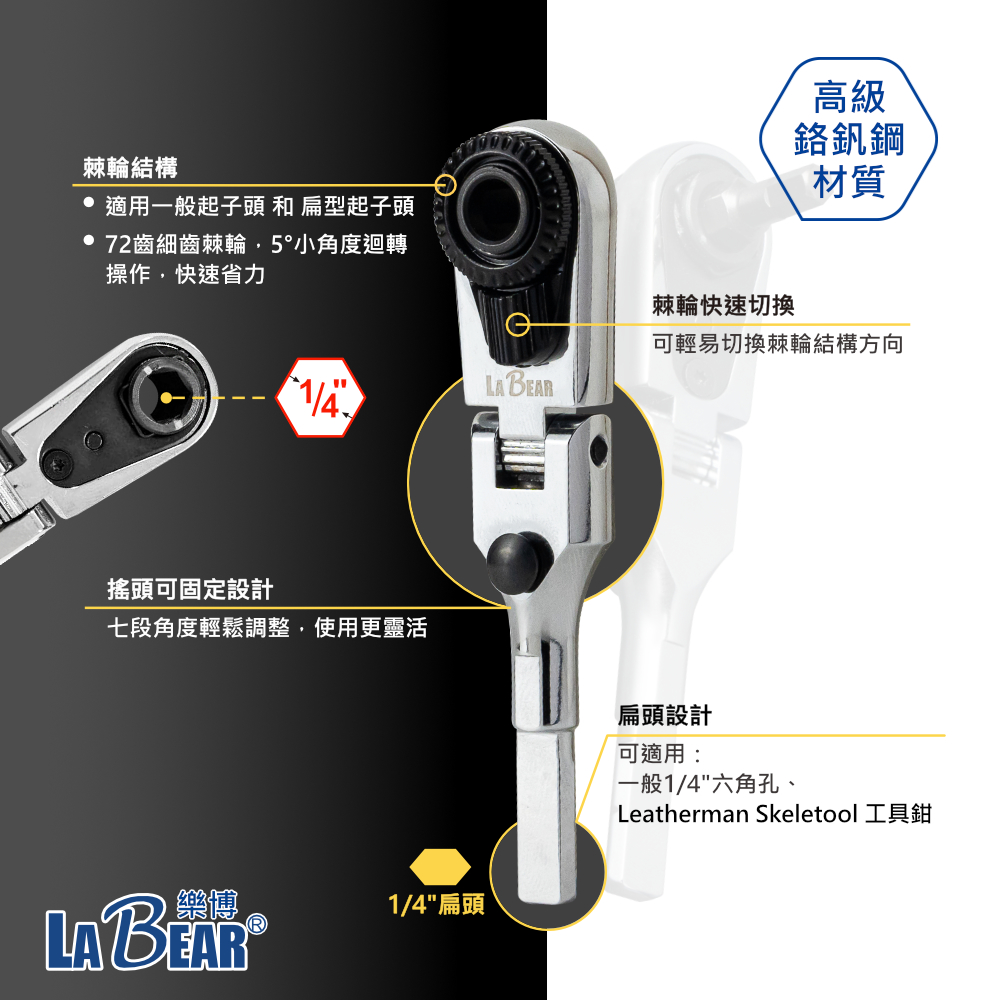 【Labear】扁型1/4