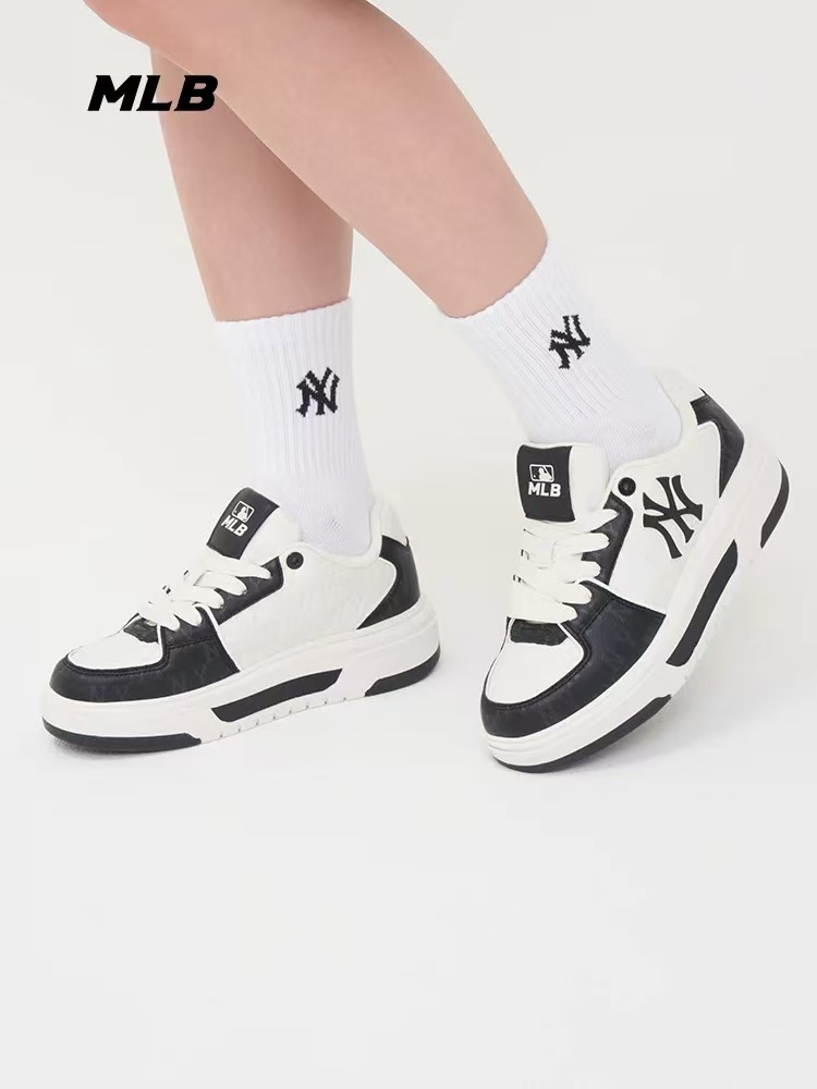 多色可選 MLB 老爹鞋 Monogram老爹鞋 學長鞋 Chunky Liner 紐約洋基 板鞋 運動鞋 男女同款 | 蝦皮購物
