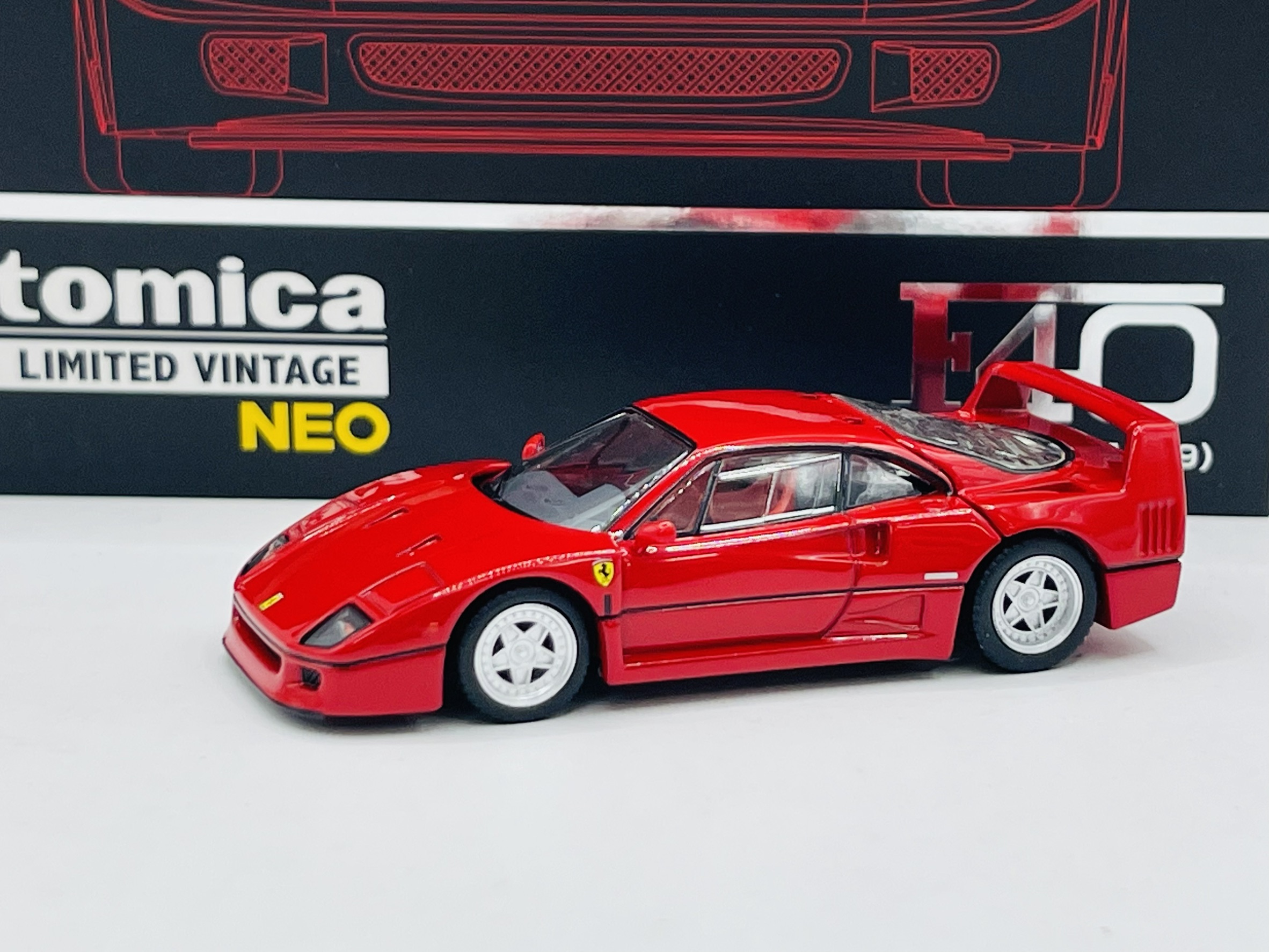 現貨 TOMYTEC Tomica Limited Vintage NEO Ferrari F40 | 蝦皮購物