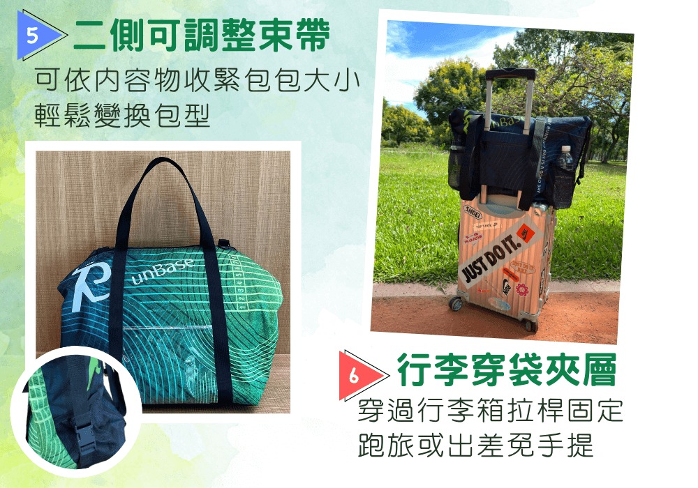 森林跑站｜RB030 跑日好日 8in1機能衣保袋 馬拉松 收納包 運動包 裝備包 後背包(不含零錢包) | 蝦皮購物