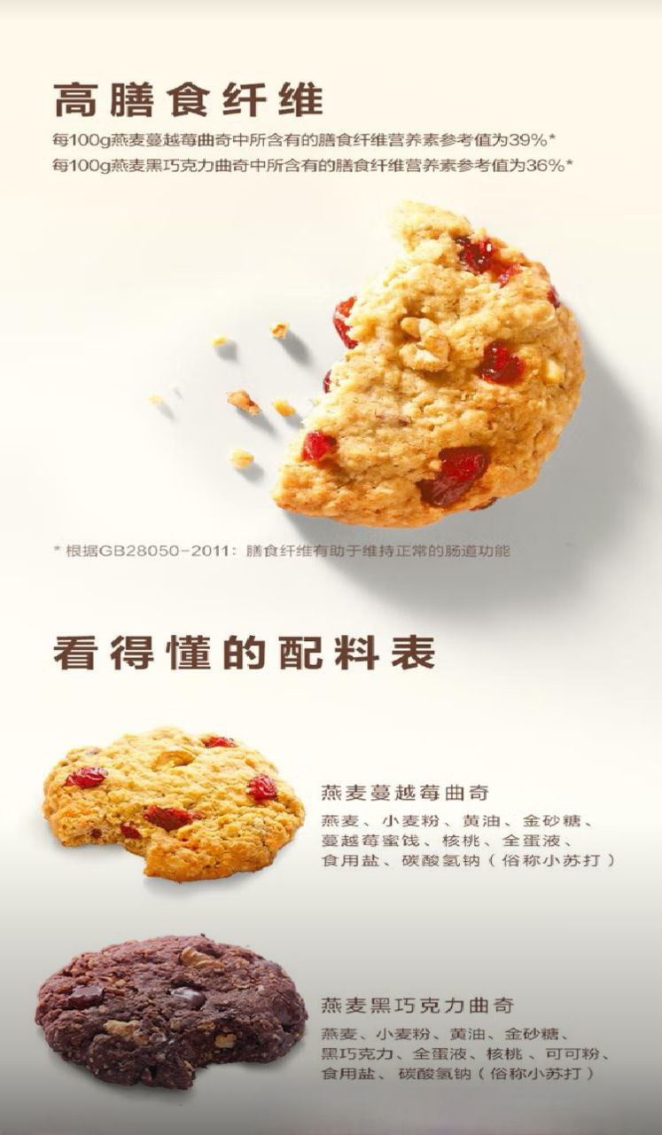 【山姆會員超市】希蒂焙客（CITY BAKER) 燕麥曲奇 450g | 蝦皮購物